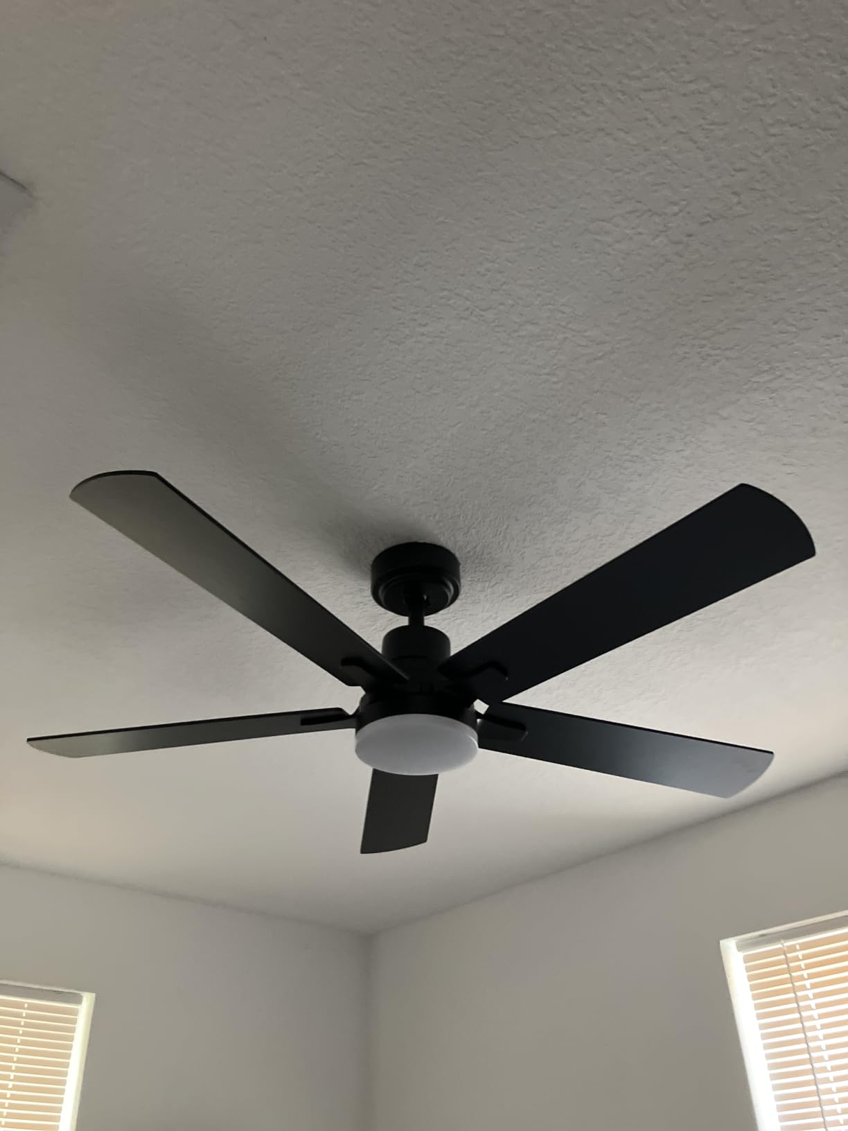 Ceiling Fan With Light 42-Inch, Remote Control Reversible DC Motors, 3CCT Dimmable Timer Noiseless, White Ceiling Fan for Bedroom Living Room, Indoor&Outdoor ETL Listed customer photo 2