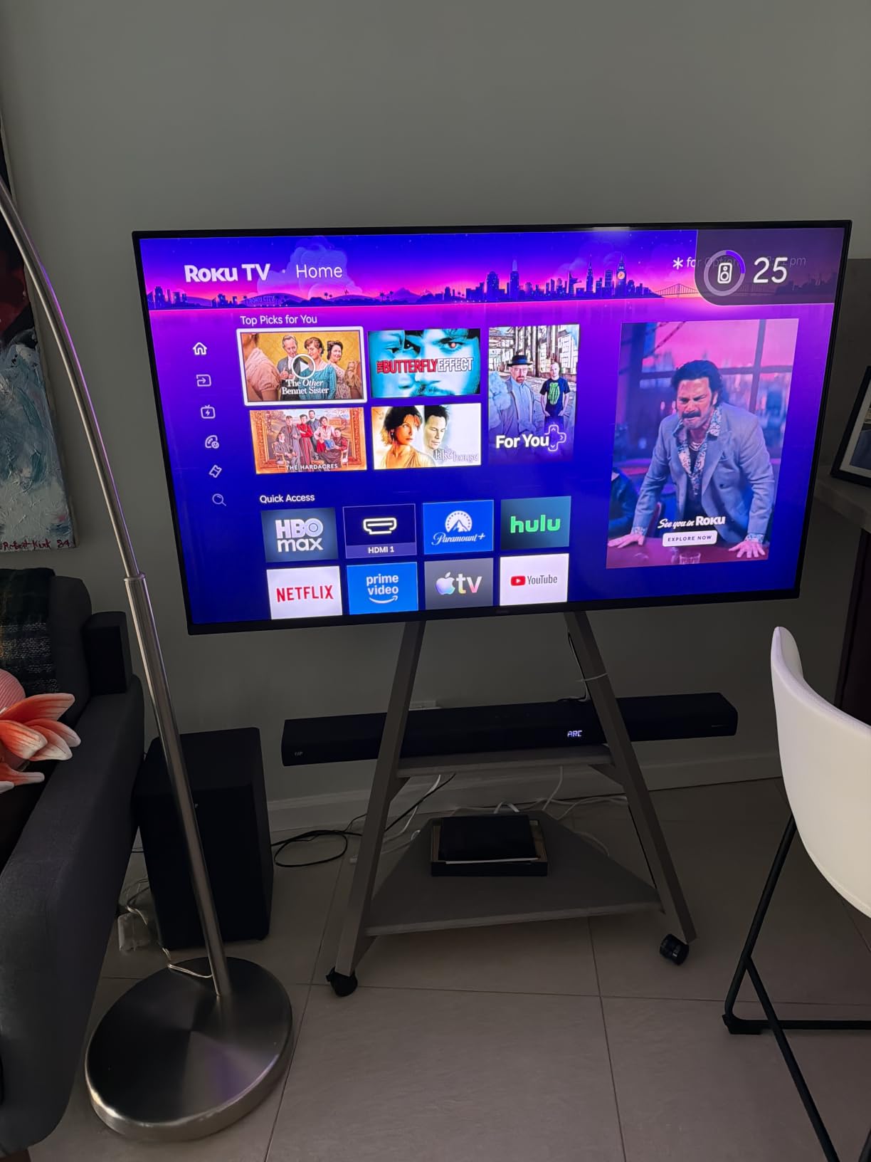 Roku 65-Inch Pro Series Smart TV - 4K QLED Mini-LED TV - RokuTV customer photo 2