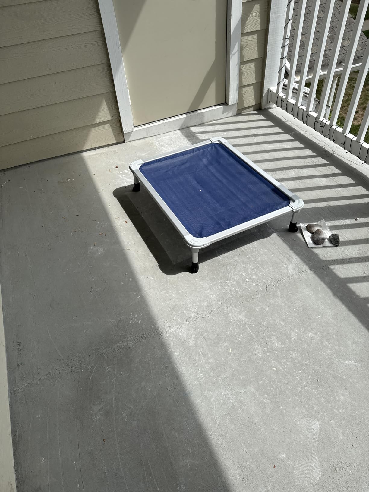 Veehoo Chew Proof Elevated Dog Bed, Cooling Raised Pet Cot, Silver Aluminum customer photo 2