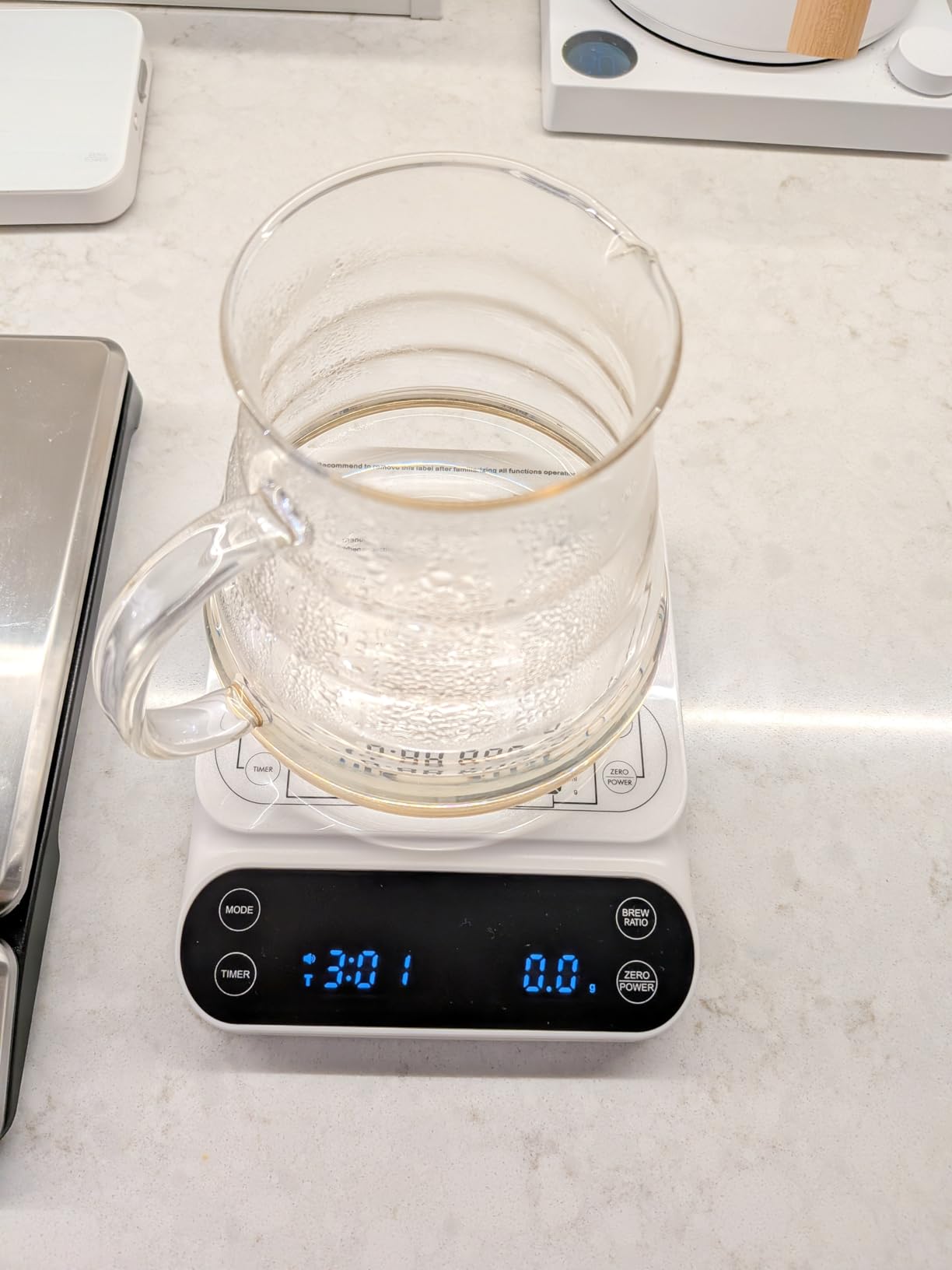 Maestri House S3 Pour Over Coffee Scale with Timer, 3kg/0.1g customer photo 2
