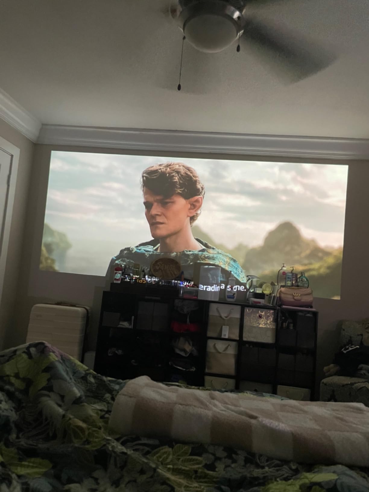 XGIMI Elfin Flip Plus Portable Projector, 500 ISO Lumens, Adjustable Stand customer photo 1