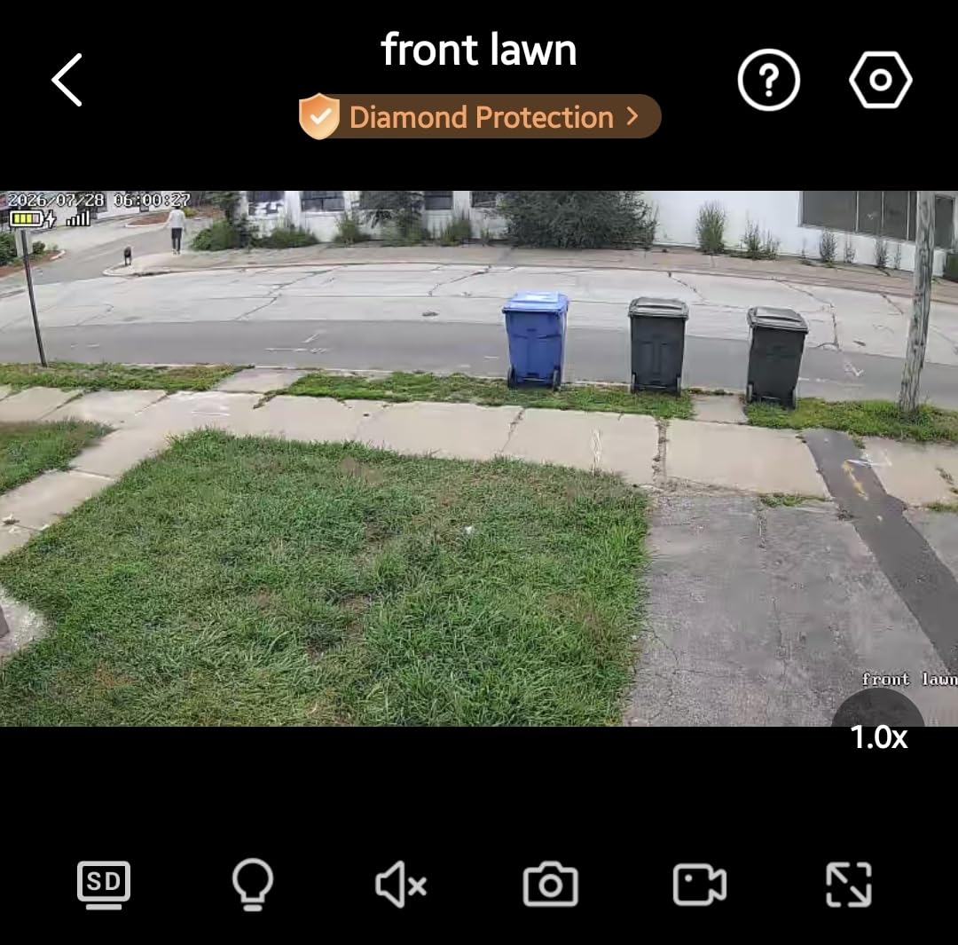 Gianteye 5G Solar Security Cameras Wireless Outdoor, 2K Cameras for Home Security Outdoor, Security Cameras Wireless Outdoor with Color Night Vision, 2-Way Talk, PTZ Human Detection, 2 Packs customer photo 1