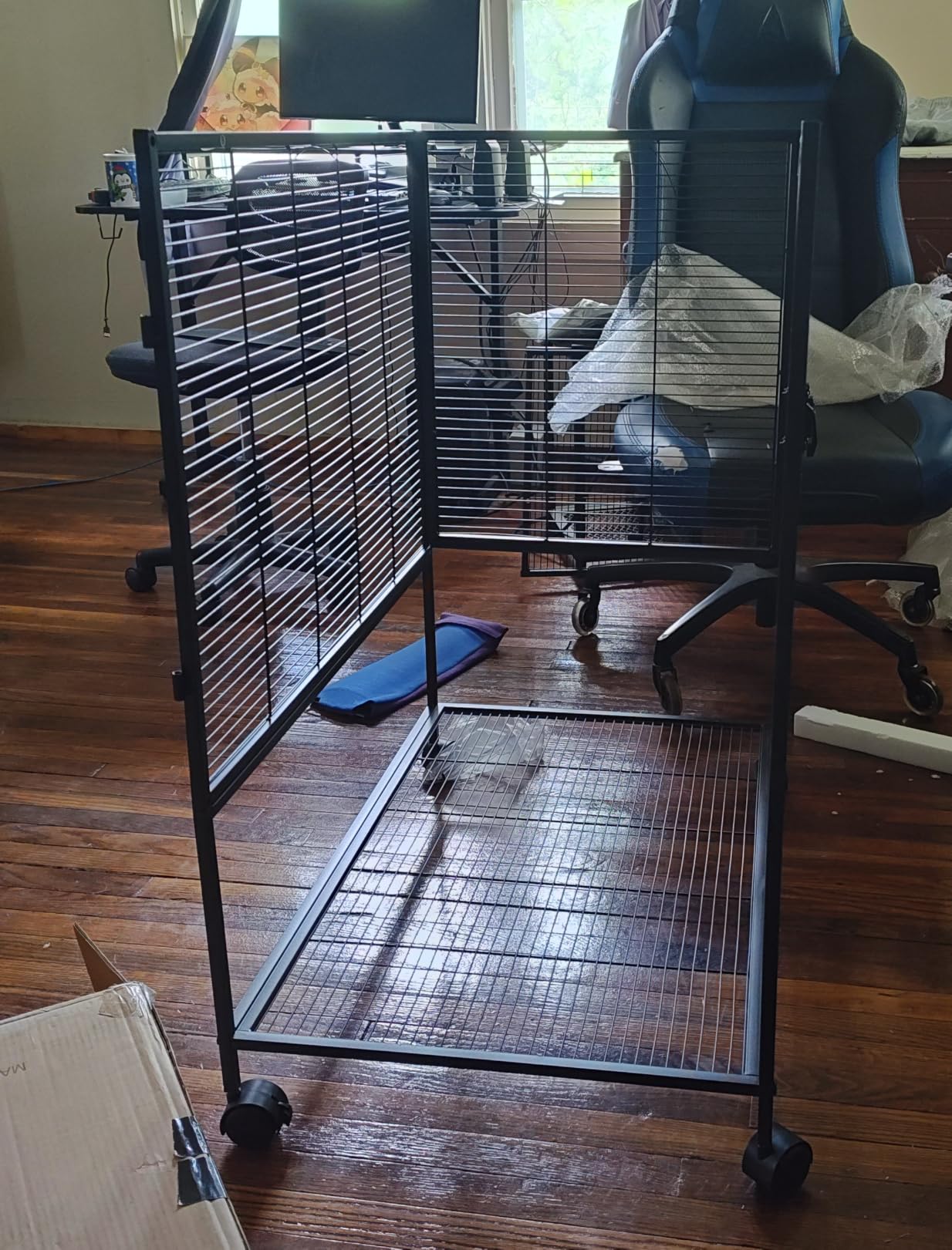 Garvee Small Animal Cage,64''H Deluxe Ferret Cage,4 Tier Chinchilla Cage customer photo 2