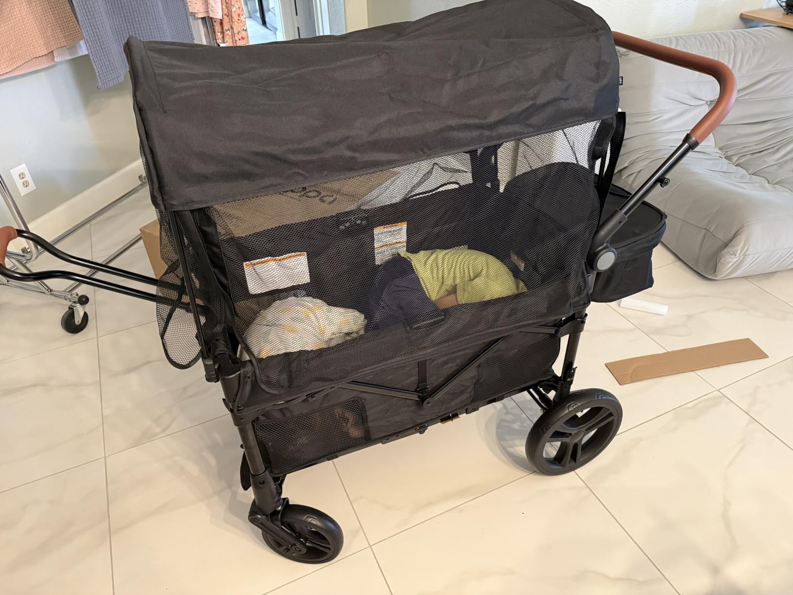 Harppa Remy Wagon Stroller for 2 Kids, 180Ibs Capacity with 2 Seater customer photo 1