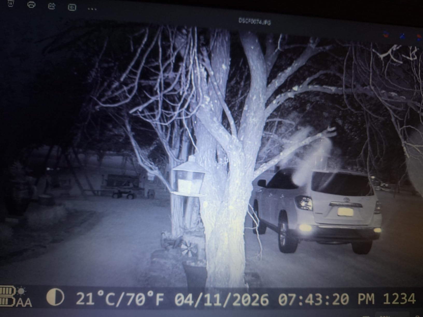 4K 64MP Solar Trail Camera WiFi, 32GB SD Card,Night Vision Motion Activated customer photo 1