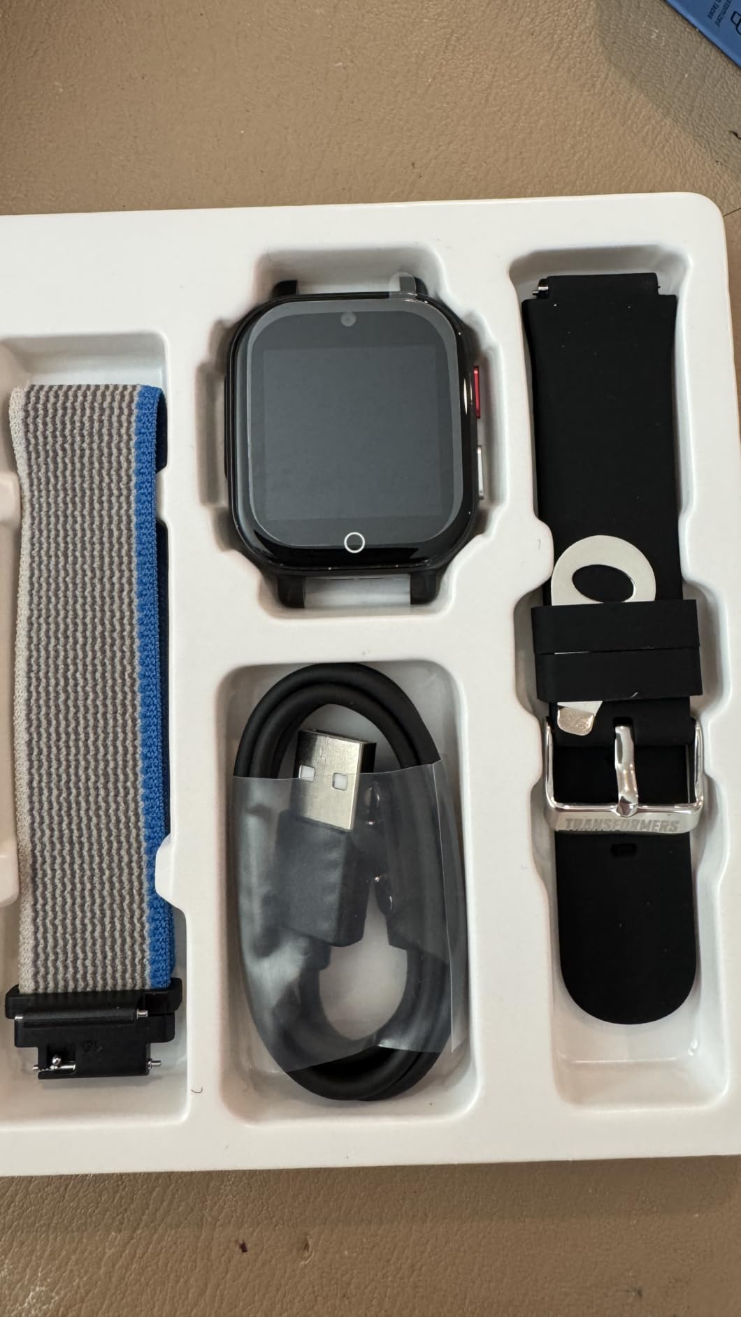 4G Kid Phone Watch with SIM Card, Kids Smart Watch for Boys Girls customer photo 1