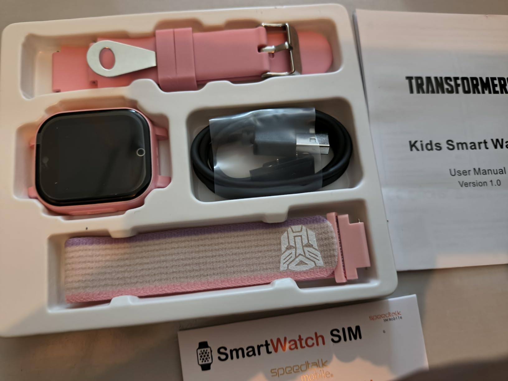 4G Kid Phone Watch with SIM Card, Kids Smart Watch for Boys Girls customer photo 2