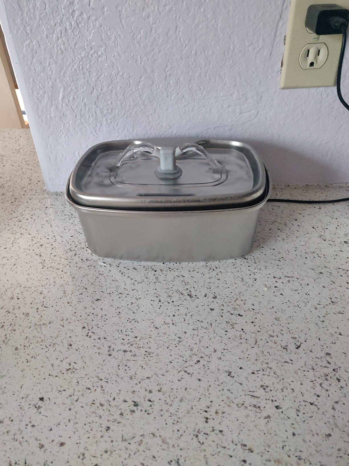 Dog Water Fountain for Large Dogs, 8L/270oz Stainless Steel Dog Bowl customer photo 2