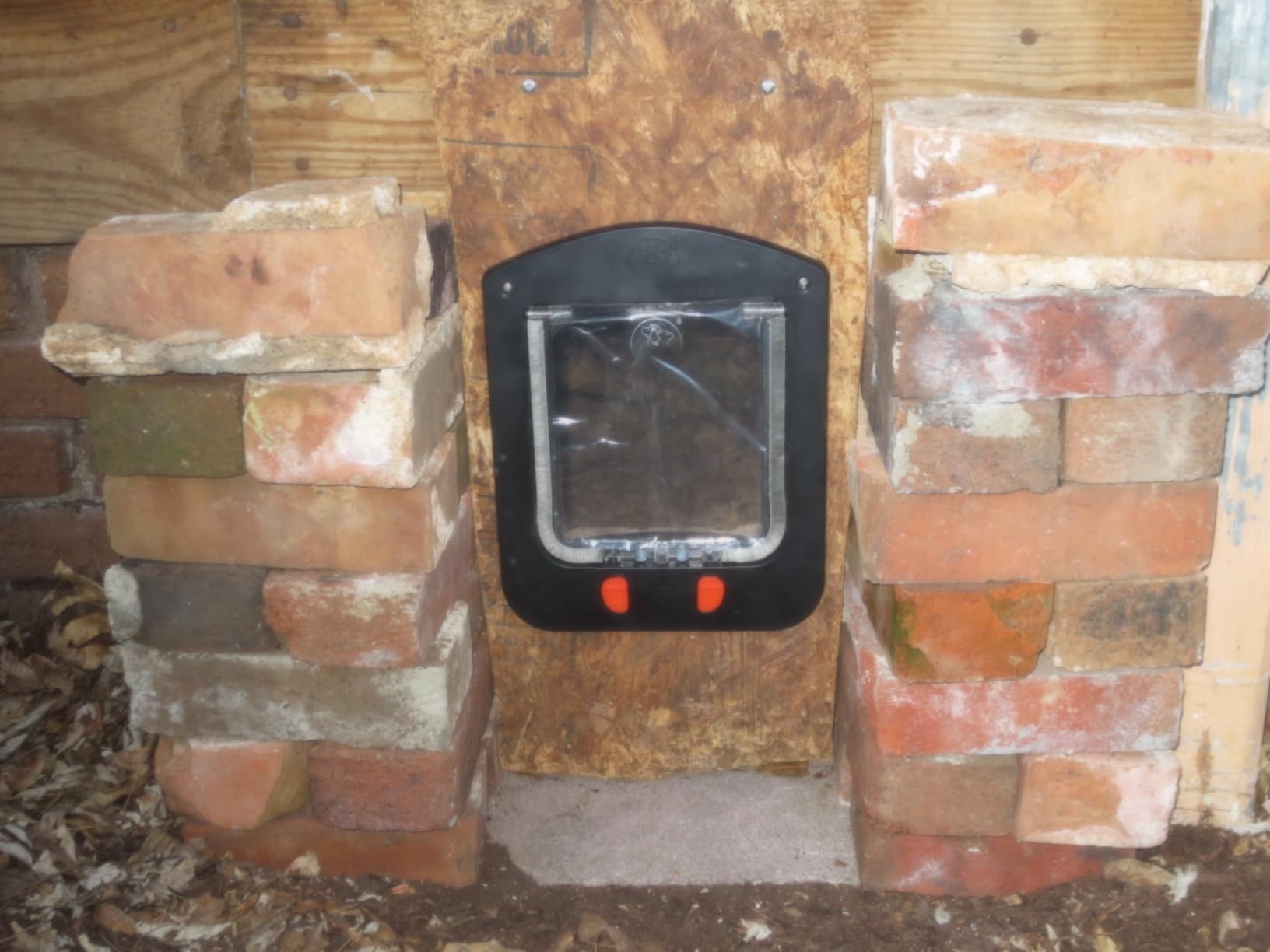 HIDROSIL Cat Door with Collar Sensor, 4 Ways Lock customer photo 2