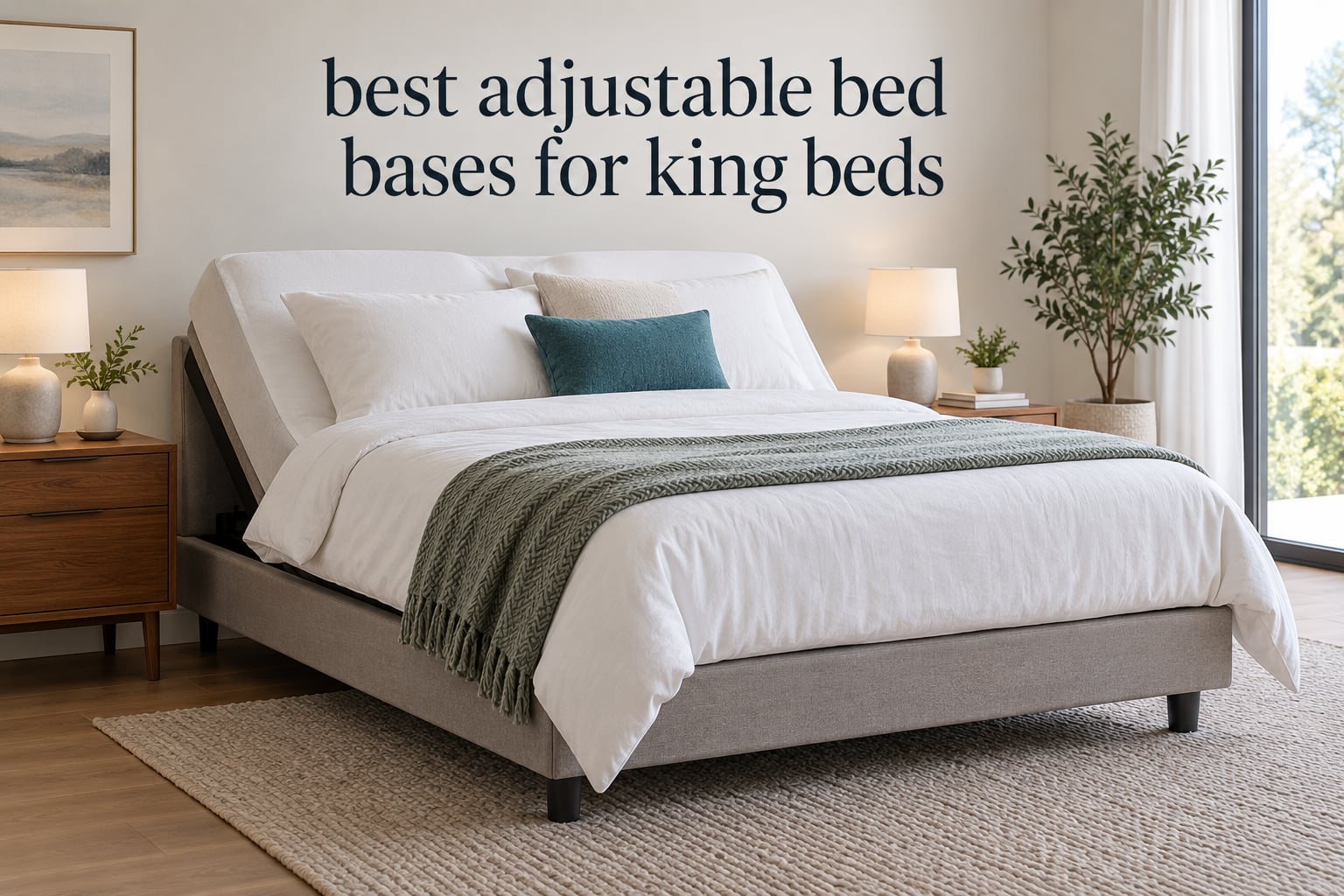 best adjustable bed bases for king beds