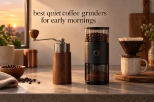 best quiet coffee grinders for early mornings