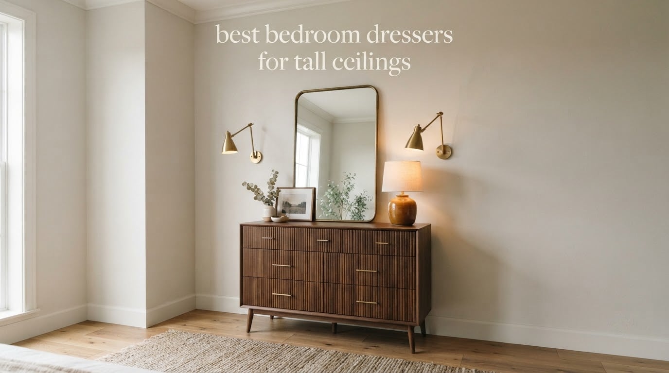 best bedroom dressers for tall ceilings