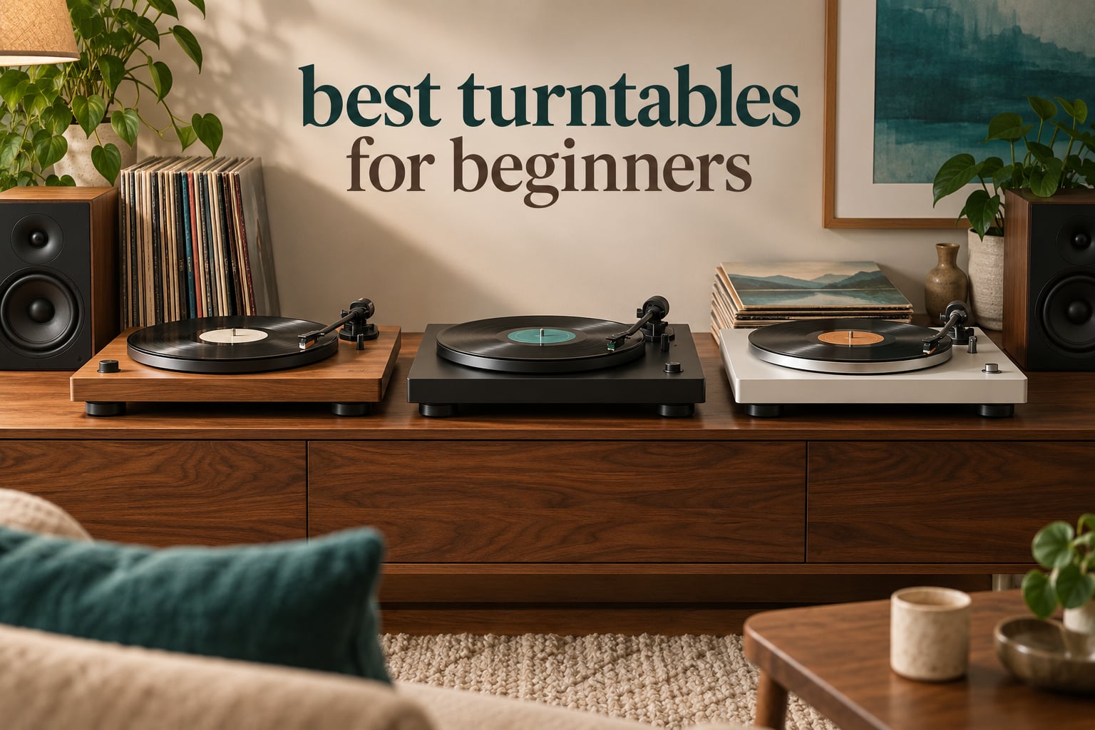 best turntables for beginners