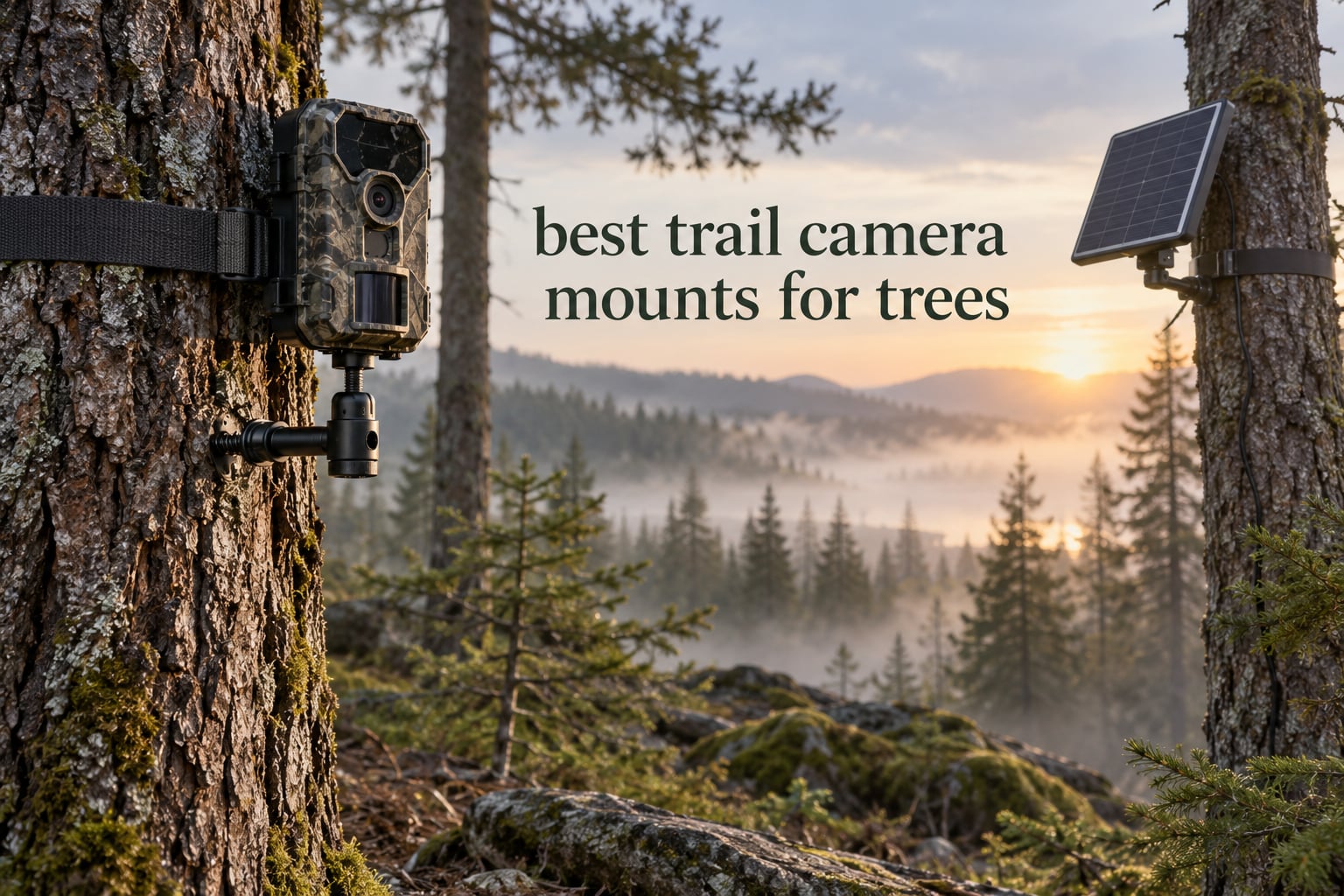 best trail camera mounts for trees