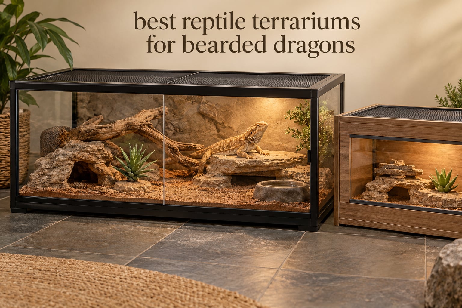 best reptile terrariums for bearded dragons