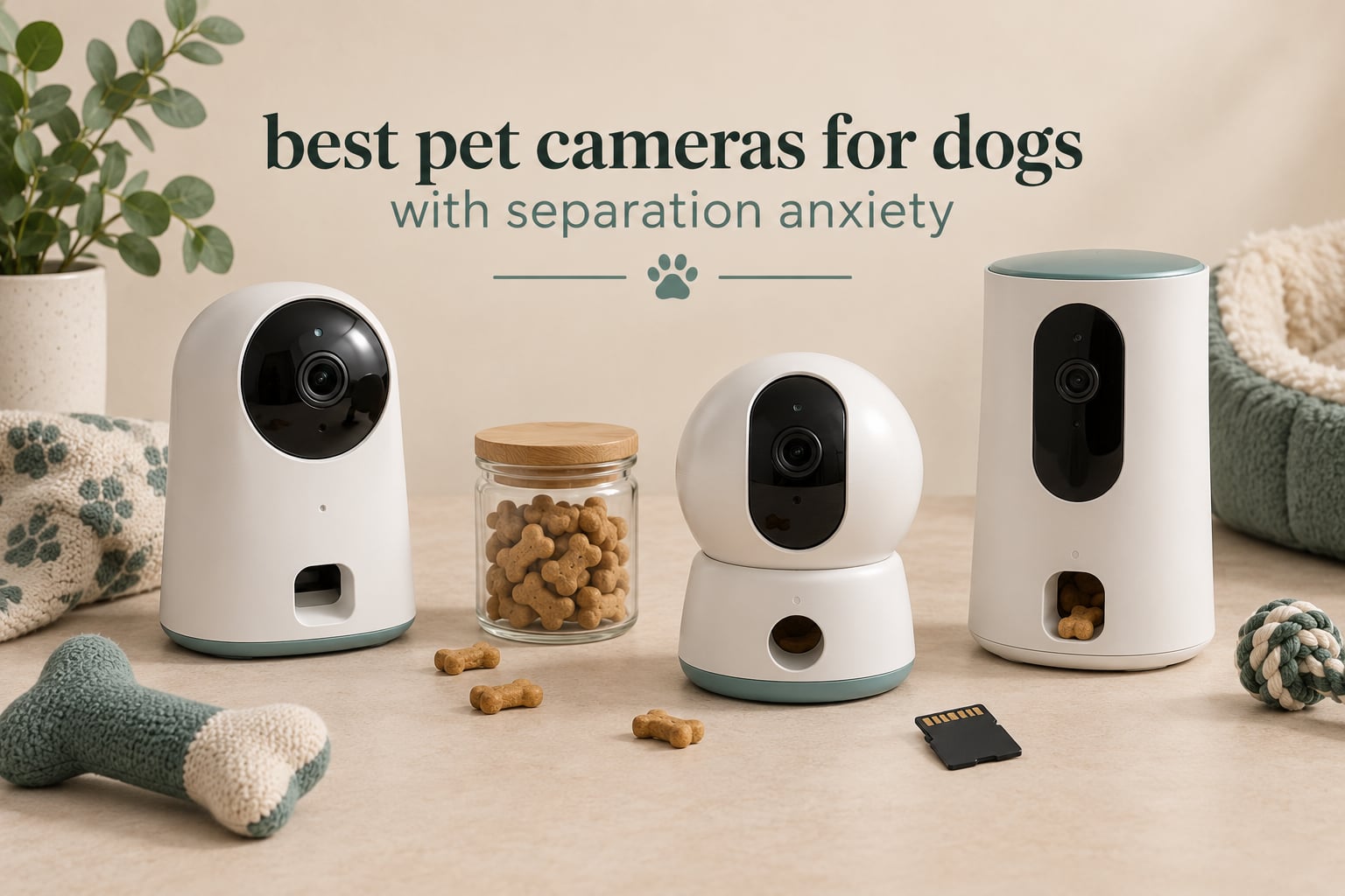 best pet cameras for dogs with separation anxiety