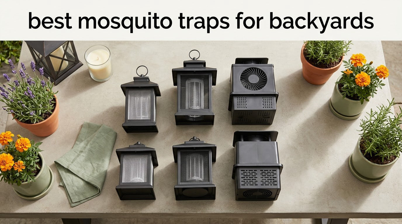 best mosquito traps for backyards