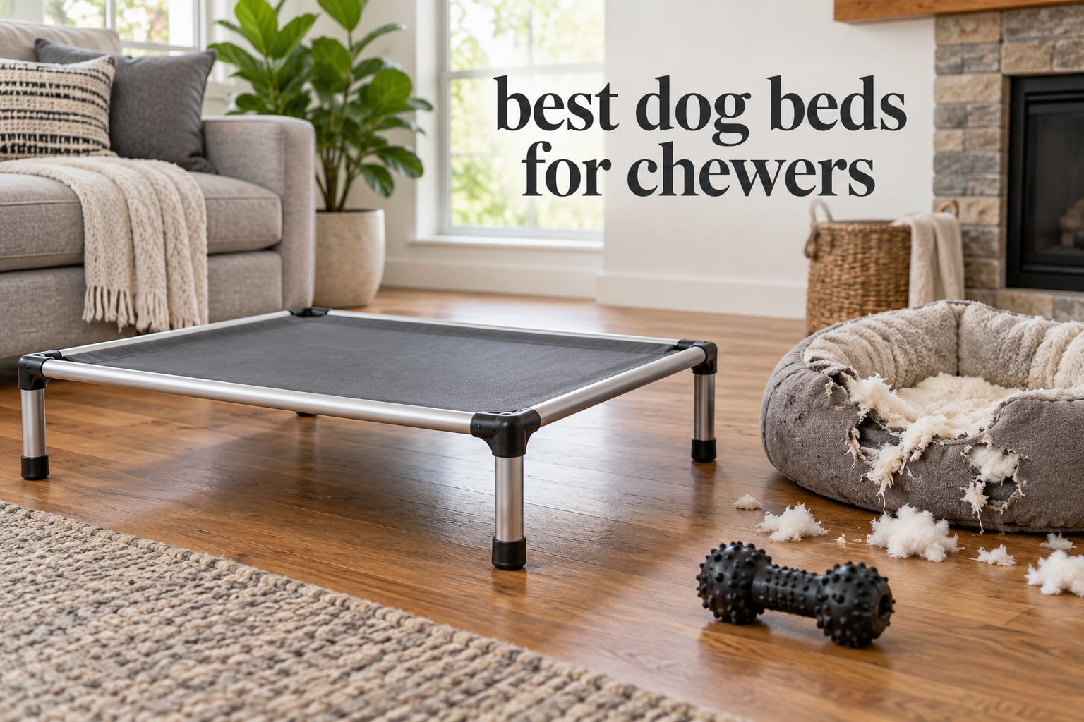 best dog beds for chewers