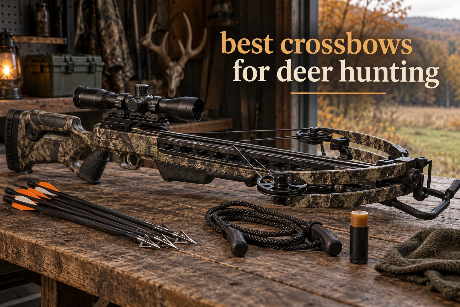 best crossbows for deer hunting