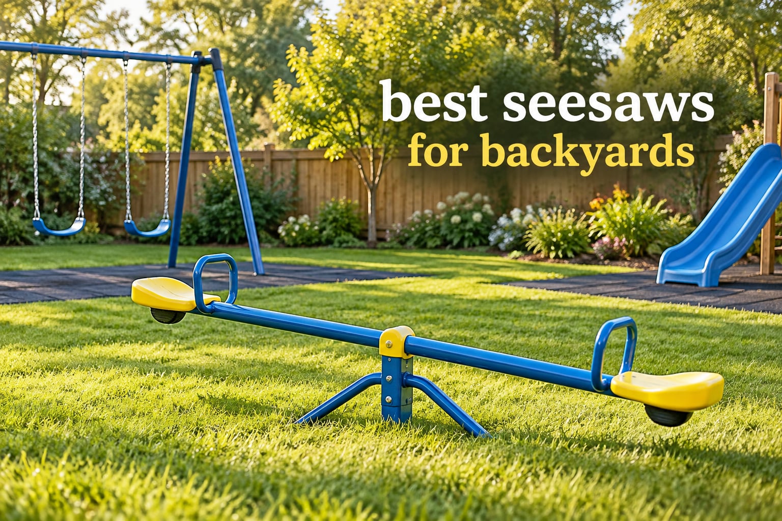 best seesaws for backyards