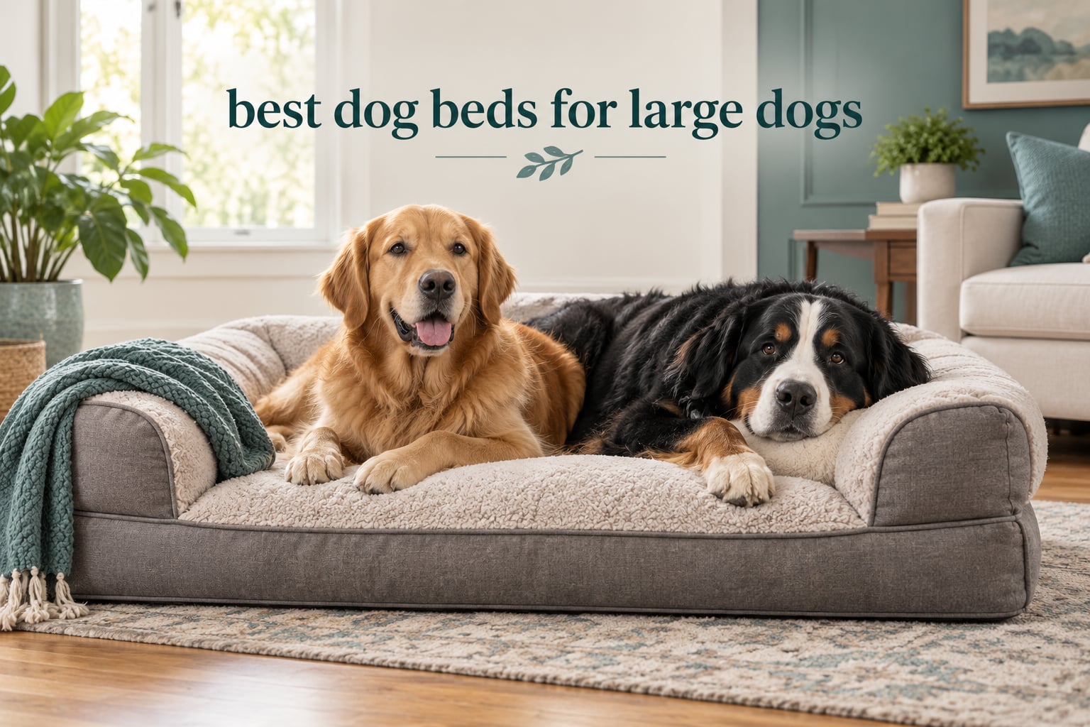 best dog beds for large dogs