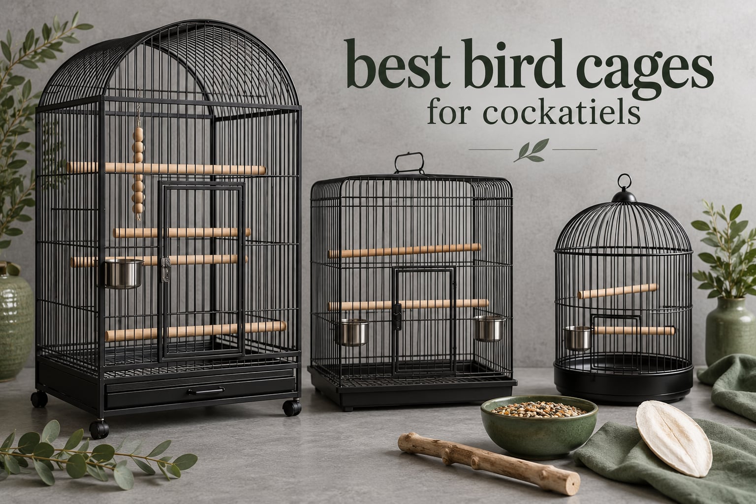 best bird cages for cockatiels