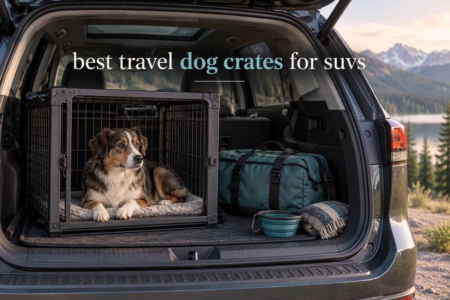 best travel dog crates for suvs