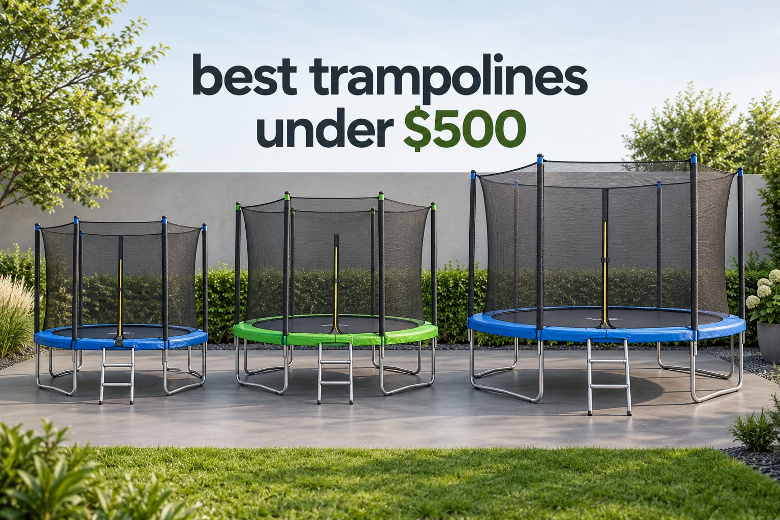 best trampolines under $500