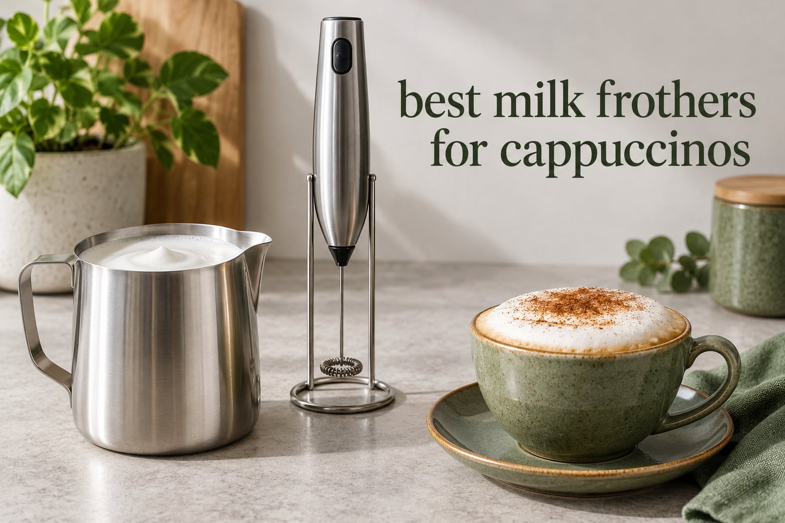 best milk frothers for cappuccinos