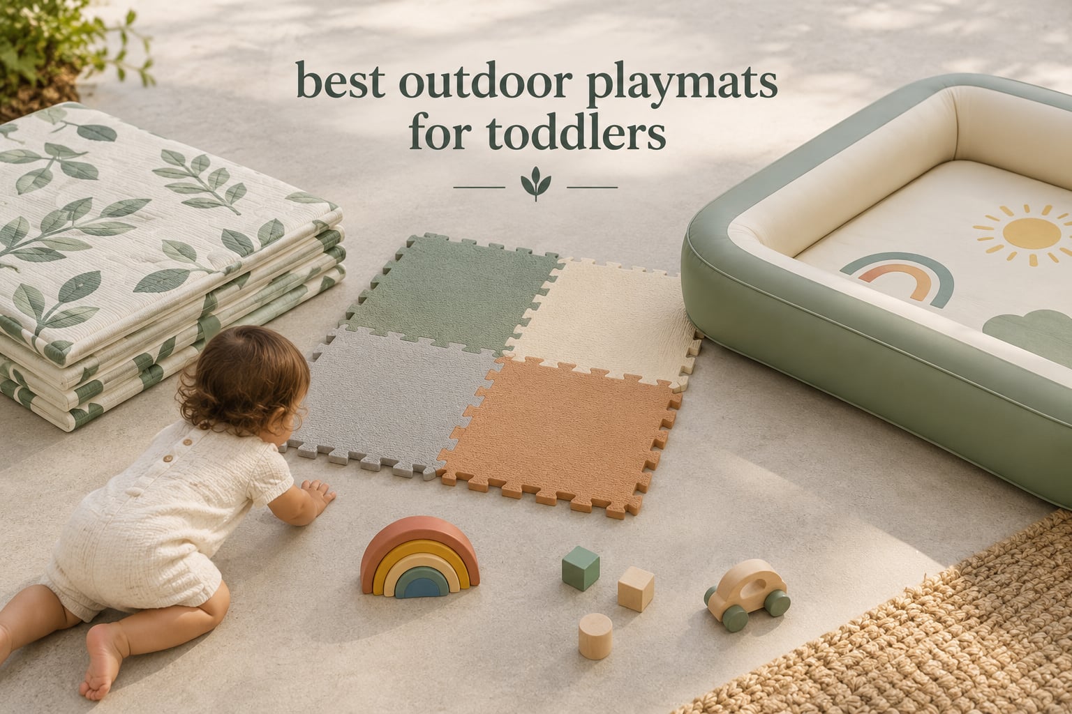 best outdoor playmats for toddlers