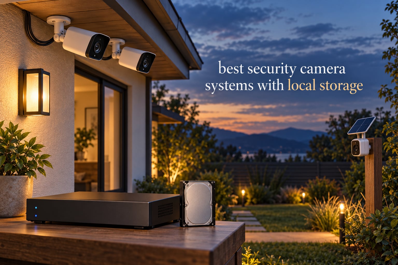 best security camera systems with local storage