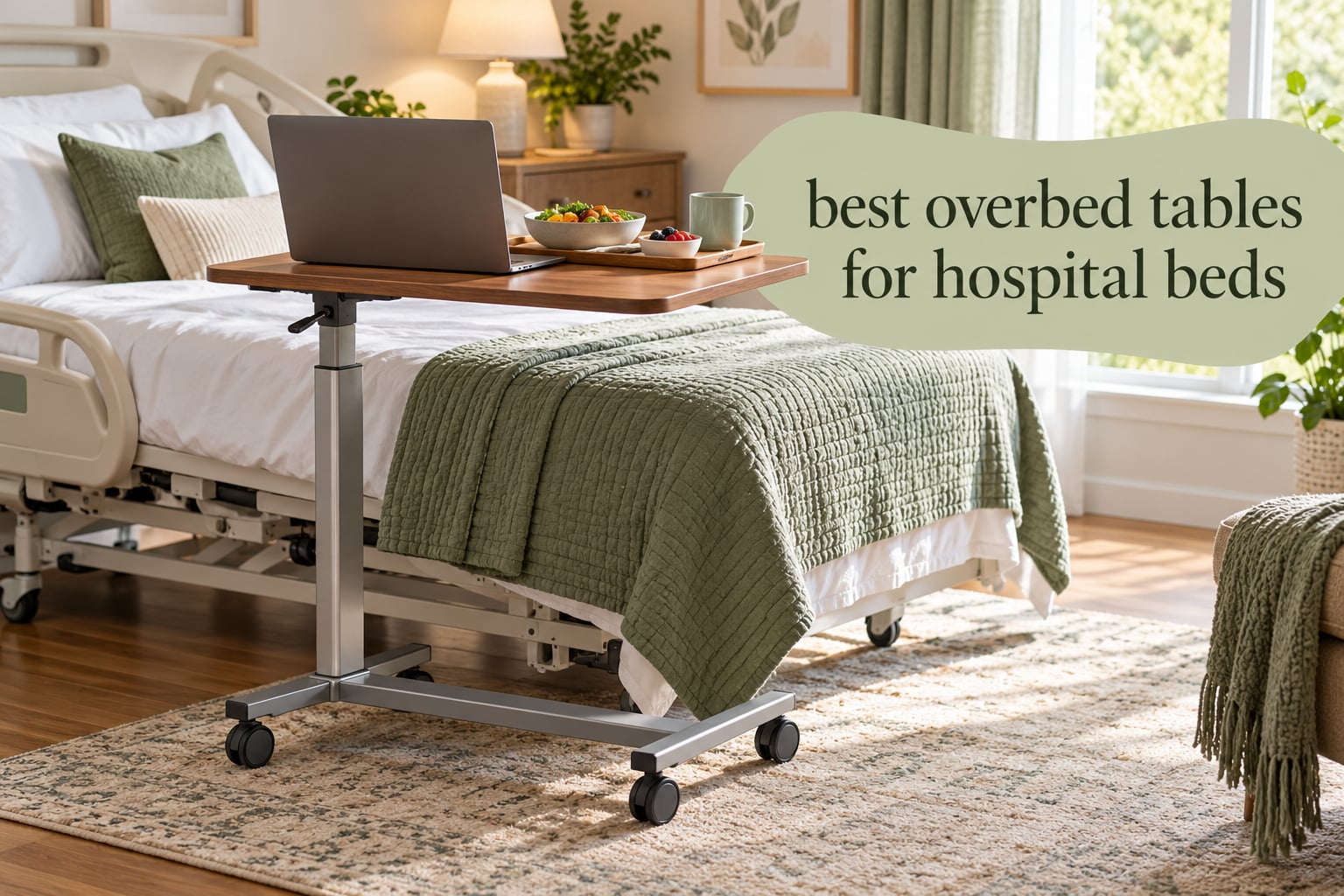 best overbed tables for hospital beds