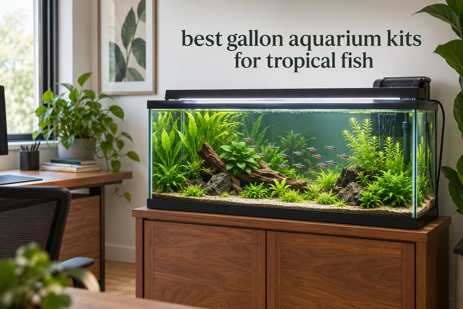 best 20 gallon aquarium kits for tropical fish