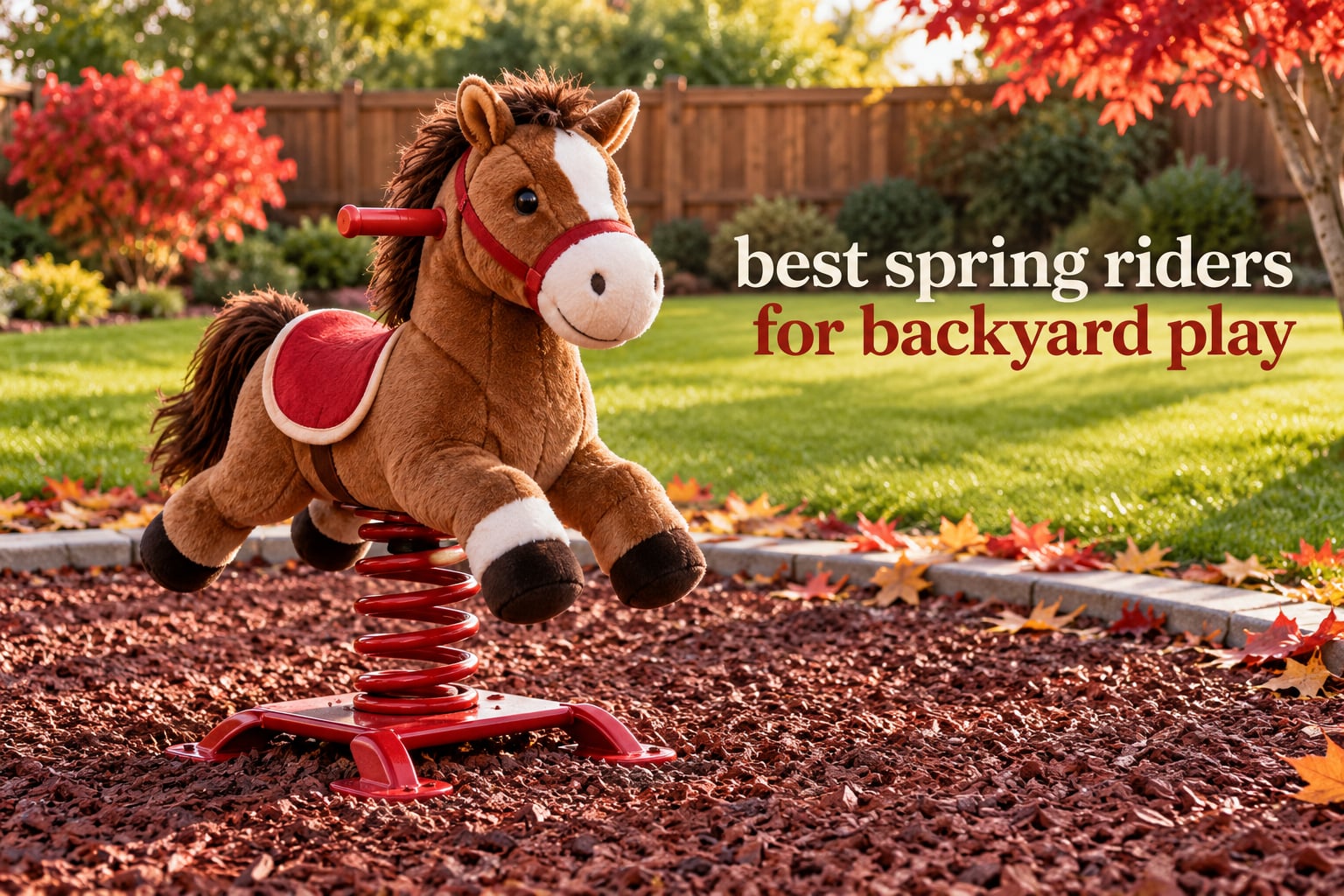 best spring riders for backyard play
