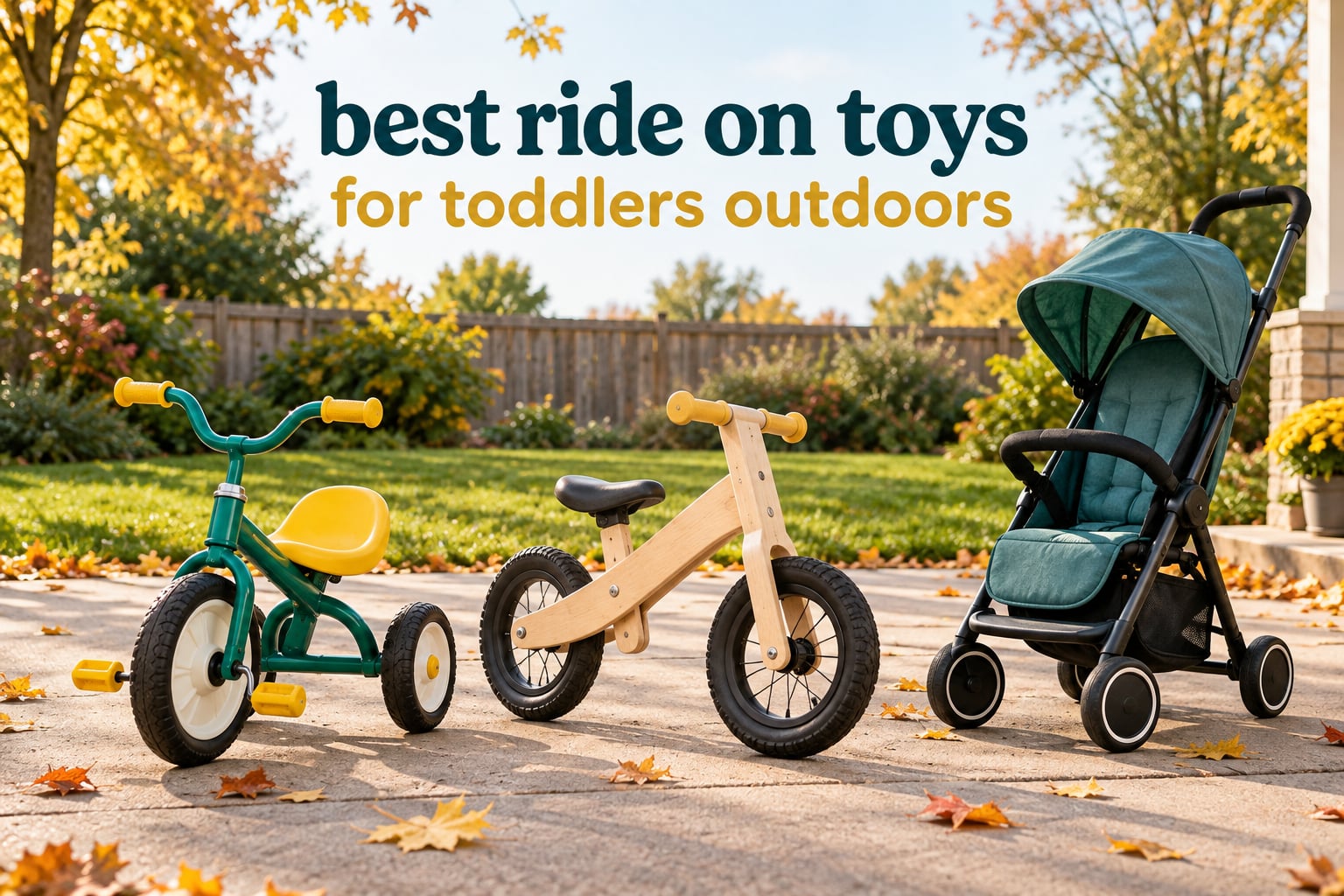 best ride on toys for toddlers outdoors