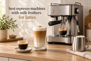 best espresso machines with milk frothers for lattes