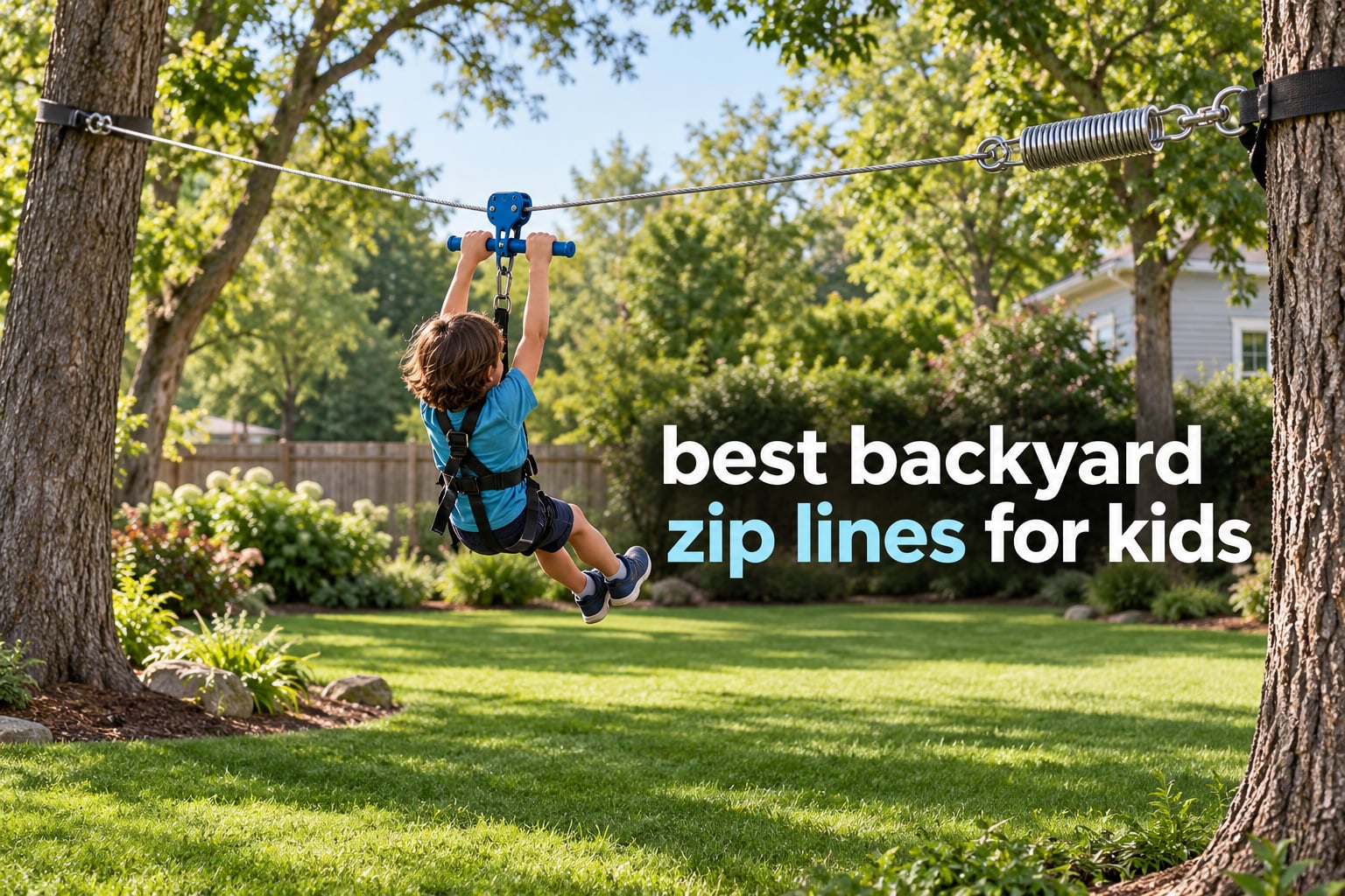 best backyard zip lines for kids