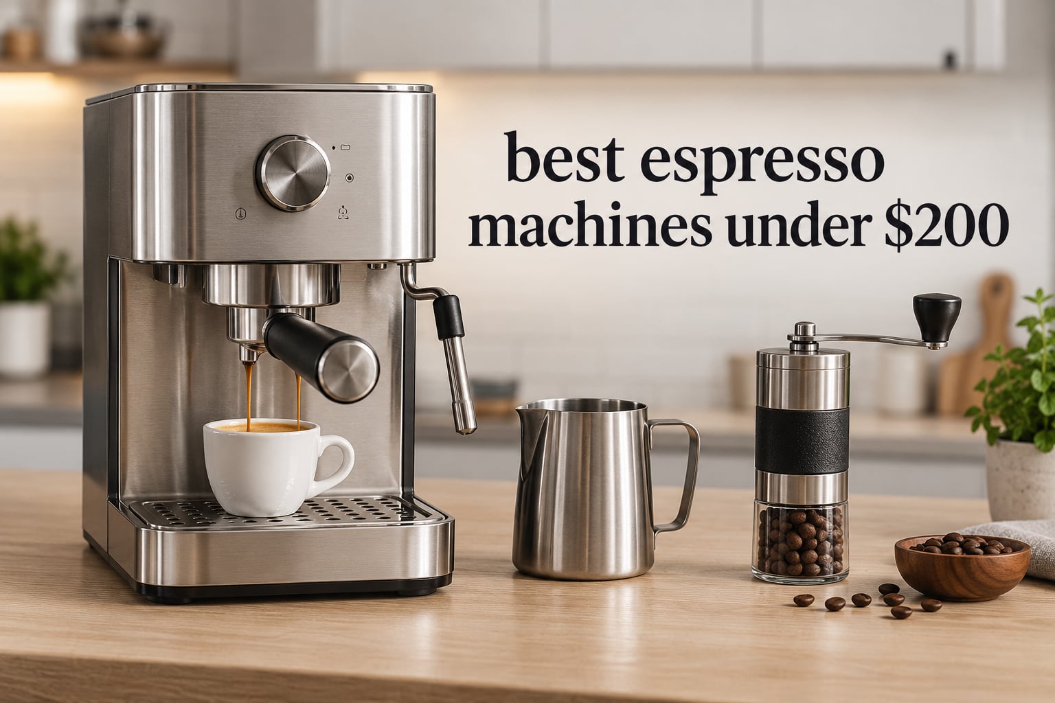 best espresso machines under $200