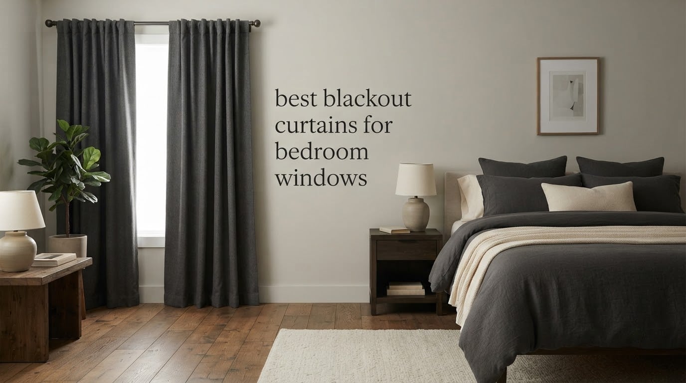 best blackout curtains for bedroom windows