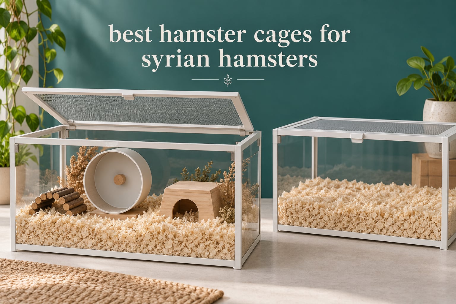 best hamster cages for syrian hamsters