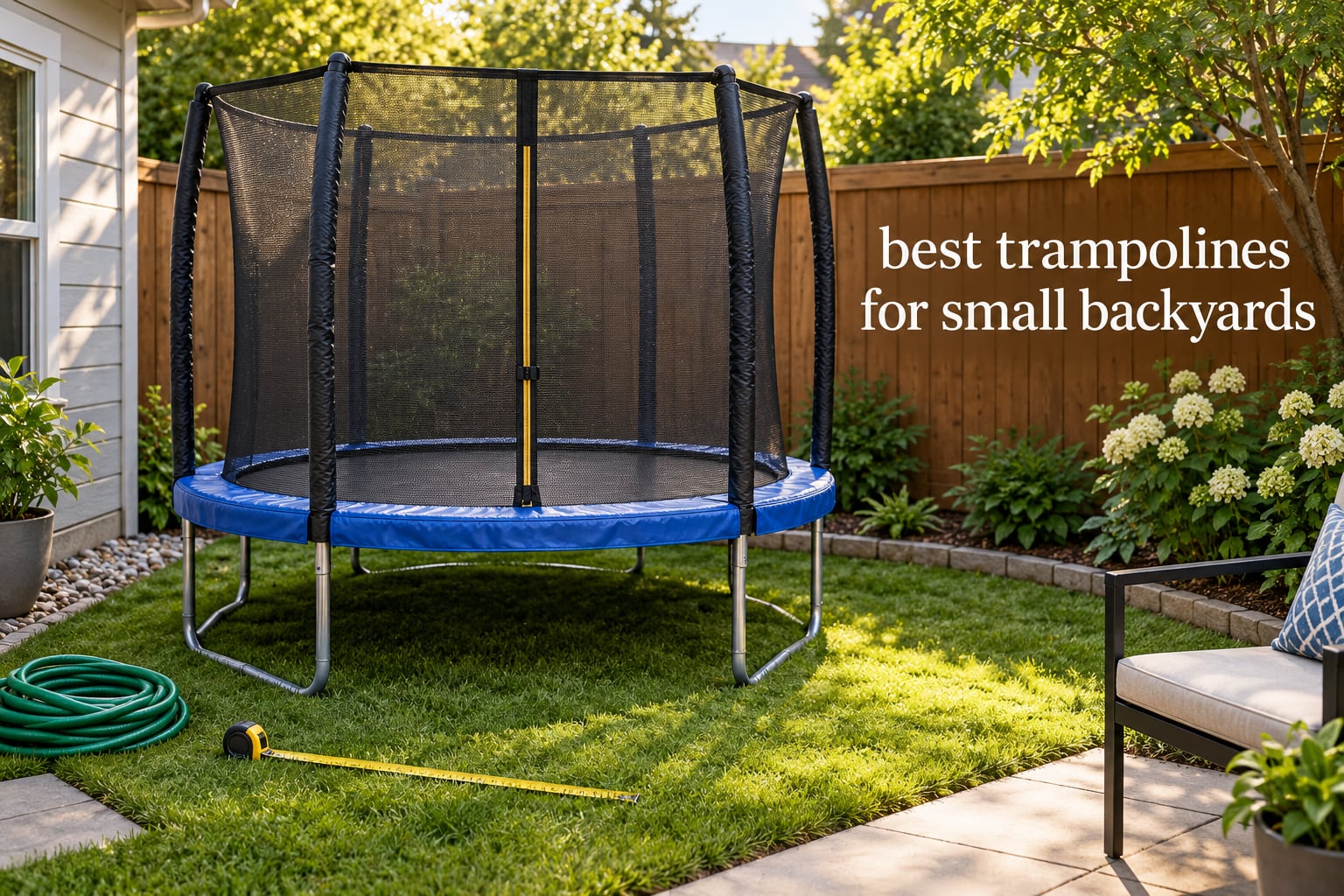 best trampolines for small backyards