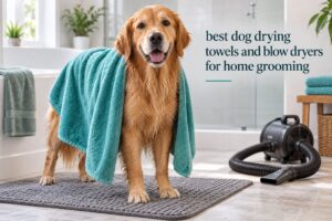 best dog drying towels and blow dryers for home grooming