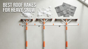 best roof rakes for heavy snow