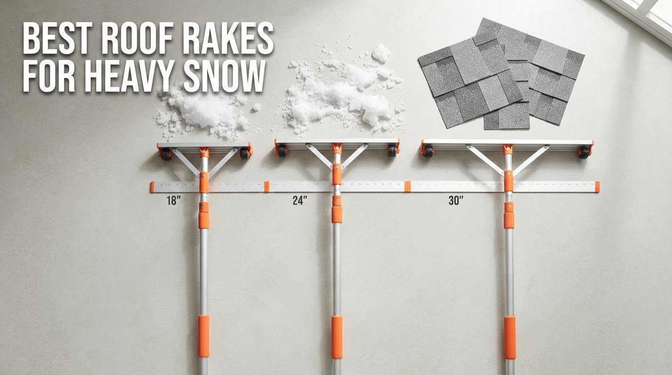 best roof rakes for heavy snow