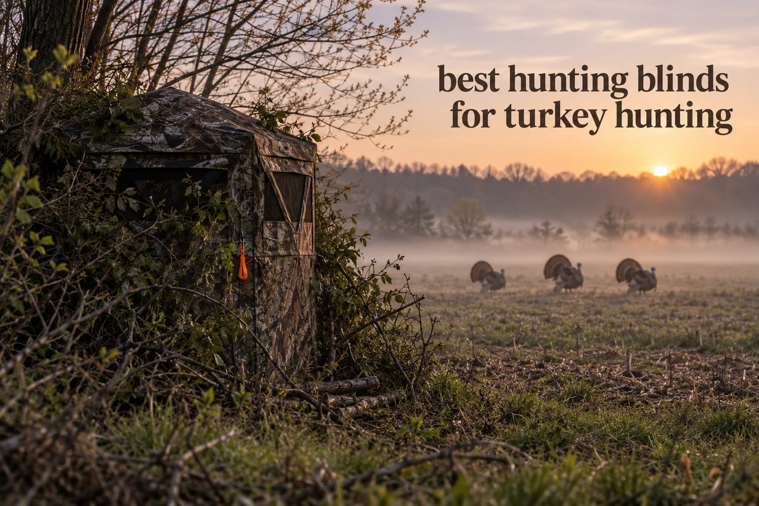 best hunting blinds for turkey hunting