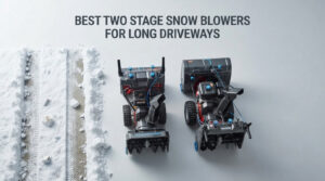 best two stage snow blowers for long driveways