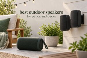 best outdoor speakers for patios and decks