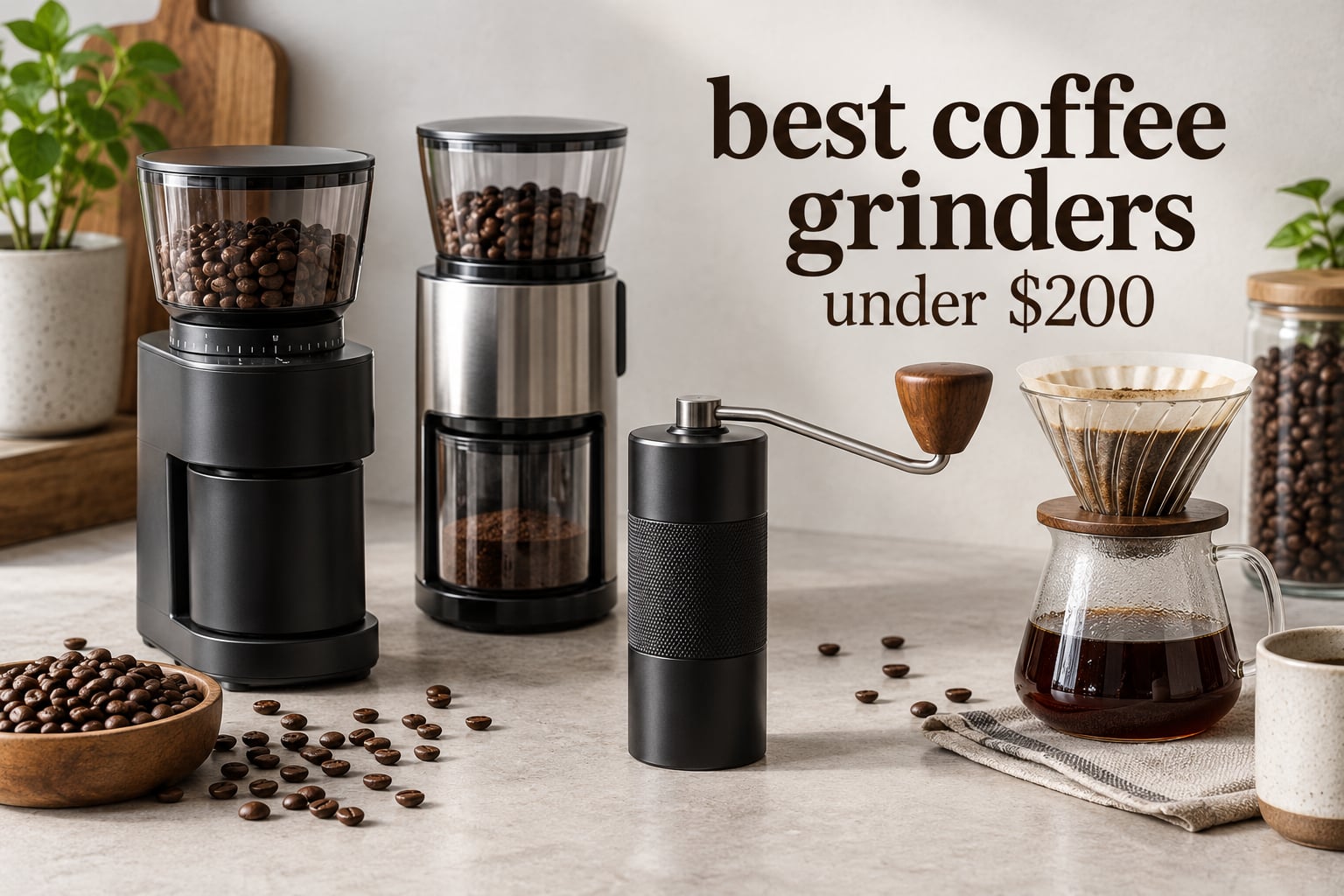 best coffee grinders under $200