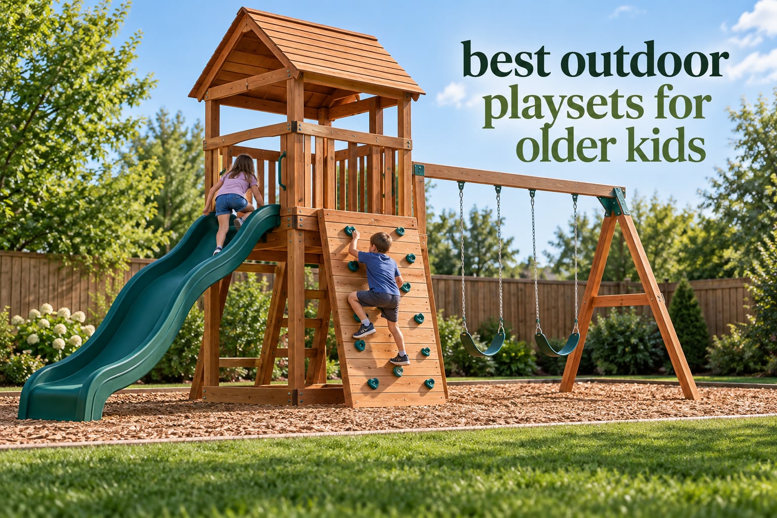 best outdoor playsets for older kids