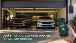 best smart garage door openers for two car garages